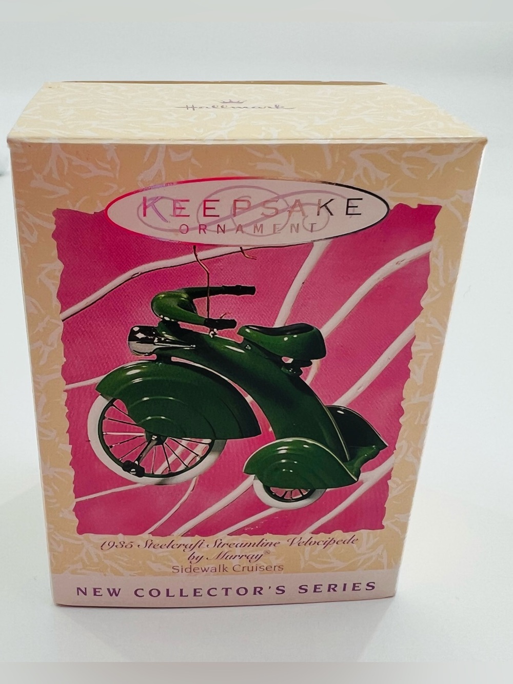 Hallmark Ornament 1935 Steelcraft Streamline Velocipede Sidewalk Cruiser Series